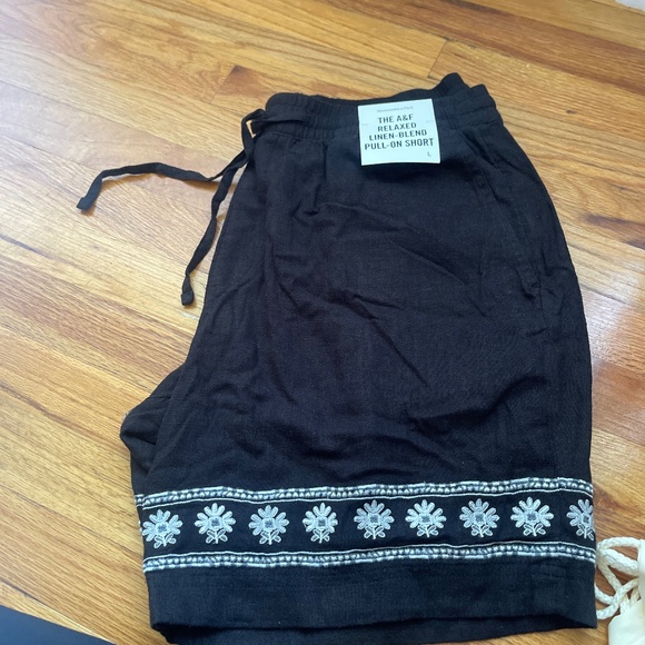 Abercrombie linen blend shorts men - Picture 1 of 3